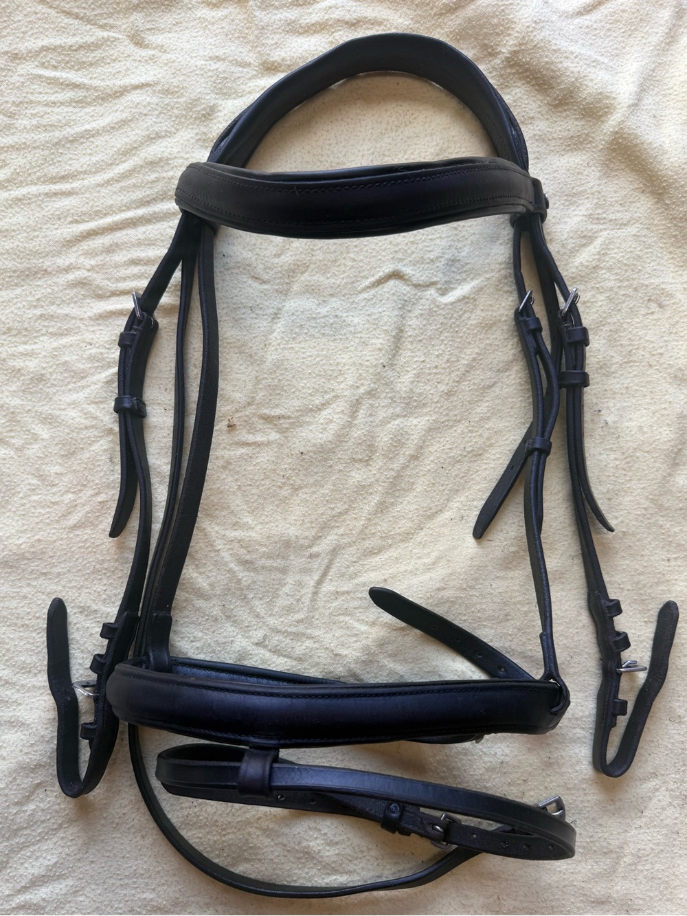 Black Country dressage bridle